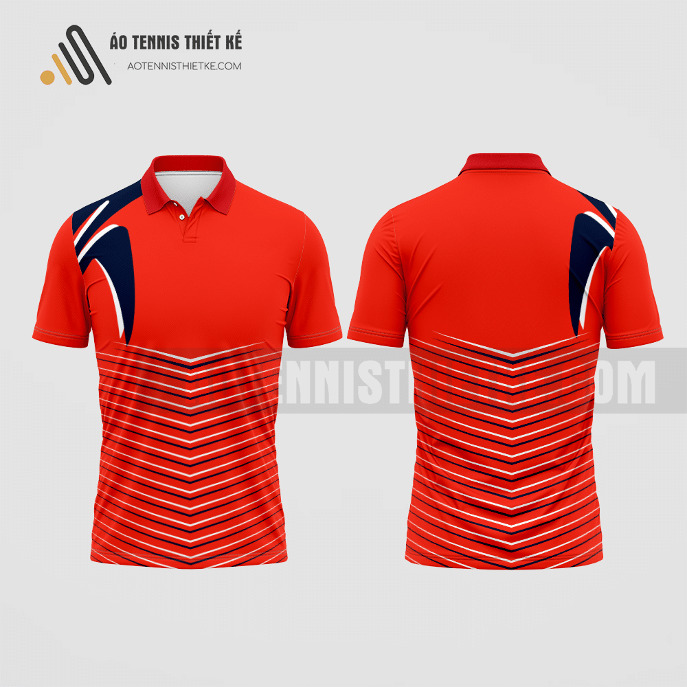 Mẫu đồng phục tennis câu lạc bộ Đông Giang màu đỏ thiết kế đẹp ATNTK451