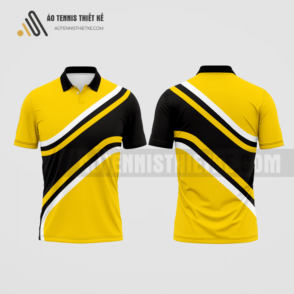 Mẫu đồng phục tennis câu lạc bộ Ea H'leo màu vàng thiết kế lạ ATNTK477