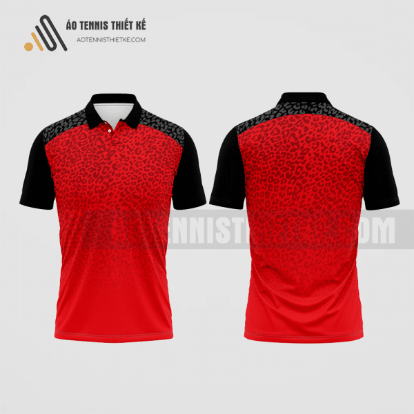 Mẫu quần áo đánh tennis câu lạc bộ Diên Khánh màu đỏ thiết kế lạ ATNTK441