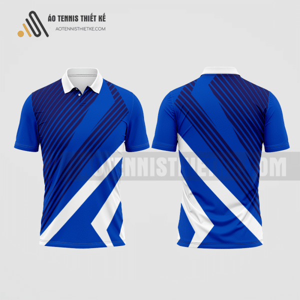 Mẫu quần áo tennis câu lạc bộ Chơn Thành màu xanh biển thiết kế cao cấp ATNTK395