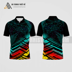 Mẫu quần áo tennis câu lạc bộ Cư M'gar màu đen thiết kế giá rẻ ATNTK410