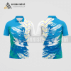 Mẫu trang phục thi đấu tennis câu lạc bộ Châu Đức màu xanh da trời thiết kế giá rẻ ATNTK374