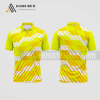 Mẫu trang phục thi đấu tennis câu lạc bộ Chiêm Hóa màu vàng thiết kế nữ ATNTK389