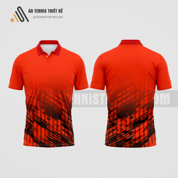 Mẫu trang phục thi đấu tennis câu lạc bộ Đông Anh màu đỏ thiết kế nữ ATNTK449