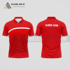 Mẫu áo chơi tennis câu lạc bộ Ninh Hải màu đỏ thiết kế mới mẻ ATNTK694