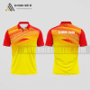 Mẫu áo chơi tennis câu lạc bộ Phú Quý màu vàng thiết kế cao cấp ATNTK724