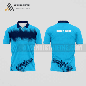 Mẫu áo chơi tennis câu lạc bộ Thanh Hóa màu xanh da tời thiết kế sáng tạo ATNTK979