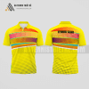 Mẫu áo đấu tennis câu lạc bộ Phú Nhuận màu vàng thiết kế đẹp ATNTK720