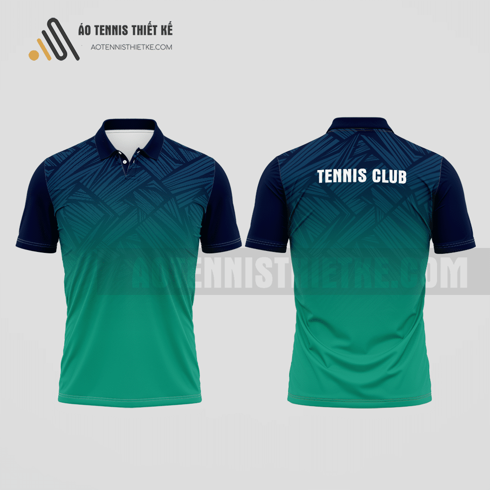 Mẫu áo đấu tennis câu lạc bộ Thủ Đức màu tím than thiết kế tiết kiệm ATNTK855