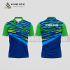 Mẫu áo đấu tennis câu lạc bộ Văn Lãng màu xanh dương thiết kế tiên tiến ATNTK915