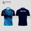 Mẫu áo đấu tennis câu lạc bộ Vĩnh Lợi màu xanh da trời thiết kế linh hoạt ATNTK930