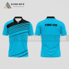 Mẫu áo giải tennis câu lạc bộ Na Rì màu xanh da trời thiết kế nam ATNTK657