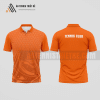 Mẫu áo giải tennis câu lạc bộ Nha Trang màu da cam thiết kế giá rẻ ATNTK687