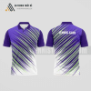 Mẫu áo giải tennis câu lạc bộ Ô Môn màu tím thiết kế phong cách ATNTK702