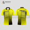 Mẫu áo giải tennis câu lạc bộ Phủ Lý màu vàng thiết kế cá nhân ATNTK717