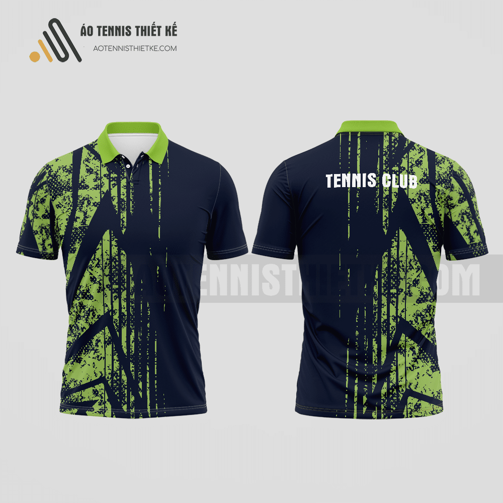 Mẫu áo giải tennis câu lạc bộ Tam Nông màu tím đen thiết kế chính hãng ATNTK792