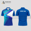 Mẫu áo polo tennis câu lạc bộ La Gi màu xanh dương thiết kế độc ATNTK588