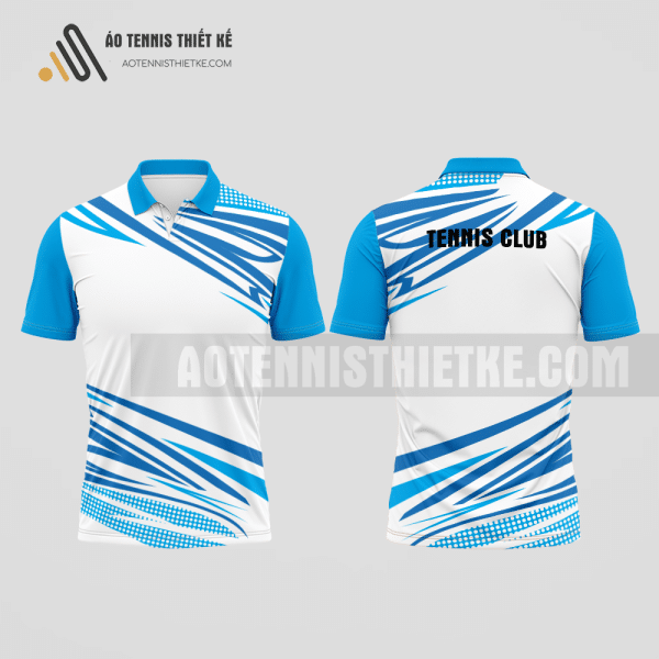 Mẫu áo polo tennis câu lạc bộ Lấp Vò màu da trời thiết kế hiện đại ATNTK603