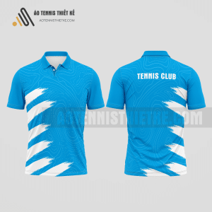 Mẫu áo polo tennis câu lạc bộ Thuận Nam màu xanh da trời thiết kế cá nhân ATNTK860