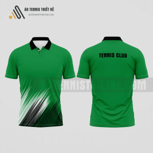 Mẫu áo quần vợt câu lạc bộ Hậu Lộc màu xanh lá thiết kế uy tín ATNTK517