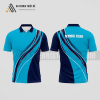 Mẫu áo quần vợt câu lạc bộ Hoàng Hà màu xanh da trời thiết kế nam ATNTK532