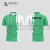 Mẫu áo quần vợt câu lạc bộ Lộc Bình màu xanh ngọc thiết kế tiên tiến ATNTK607
