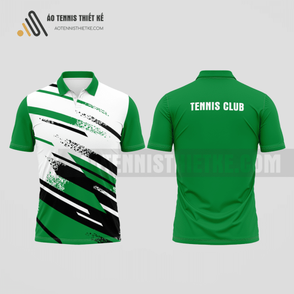 Mẫu áo quần vợt câu lạc bộ Lương Sơn màu xanh lá thiết kế uy tín ATNTK622
