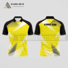 Mẫu áo quần vợt câu lạc bộ Mộc Hóa màu vàng thiết kế hiệu quả ATNTK639