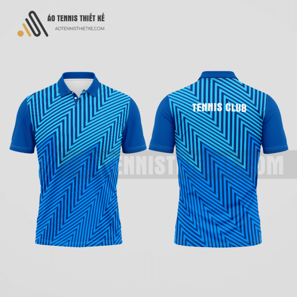 Mẫu áo quần vợt câu lạc bộ Mỹ Tú màu xanh biển thiết kế uy tín ATNTK654