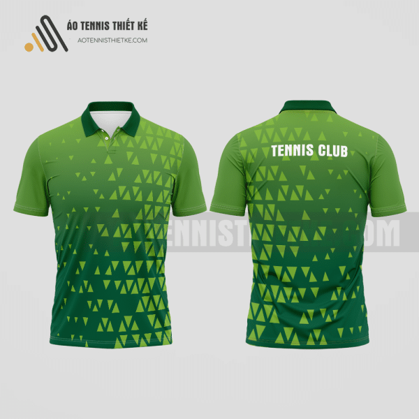 Mẫu áo quần vợt câu lạc bộ Văn Thời màu xanh cốm thiết kế hiện đại ATNTK879