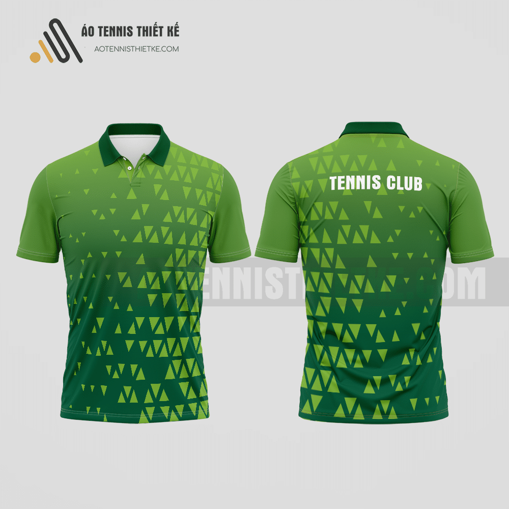 Mẫu áo quần vợt câu lạc bộ Phú Thọ màu xanh cốm thiết kế nam ATNTK729