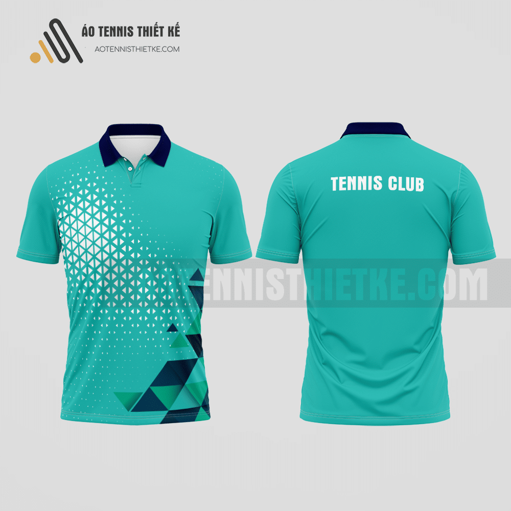 Mẫu áo quần vợt câu lạc bộ Thủ Dầu Một màu xanh ngọc tự thiết kế ATNTK999