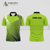 Mẫu áo quần vợt câu lạc bộ Thủy Nguyên màu xanh cốm thiết kế độc ATNTK864