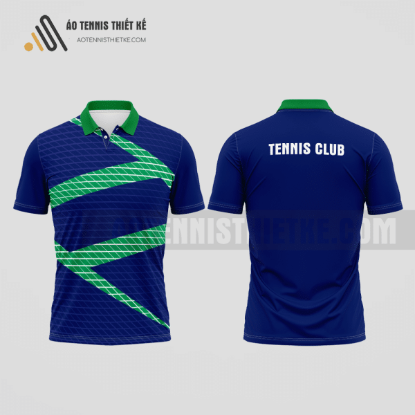 Mẫu áo quần vợt câu lạc bộ Vụ Bản màu tím than thiết kế cao cấp ATNTK939