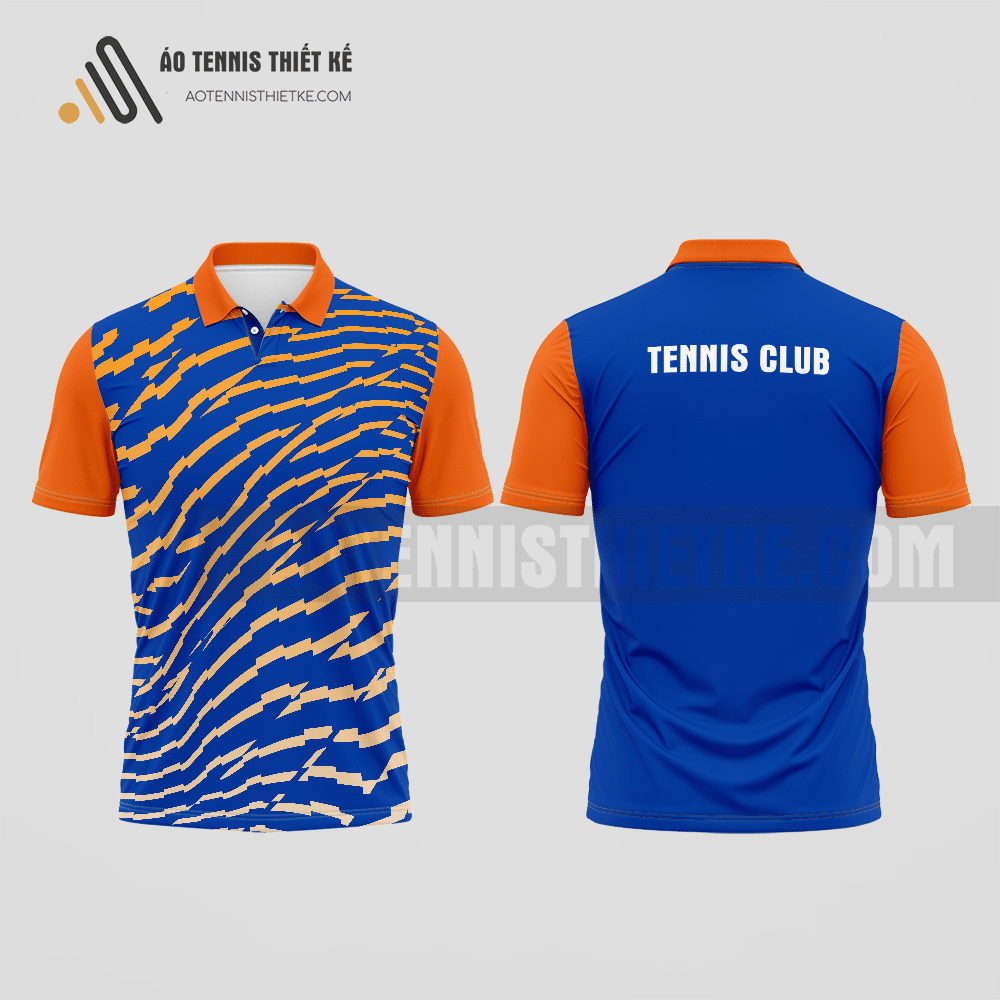 Mẫu áo tennis câu lạc bộ Pác Nặm màu xanh dương thiết kế hiệu quả ATNTK703