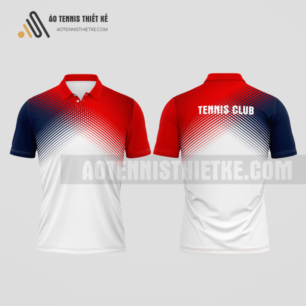 Mẫu áo tennis câu lạc bộ Sơn Tịnh màu đỏ thiết kế cá nhân ATNTK778