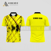 Mẫu áo tennis câu lạc bộ Thanh Miện màu vàng thiết kế tiện lợi ATNTK838