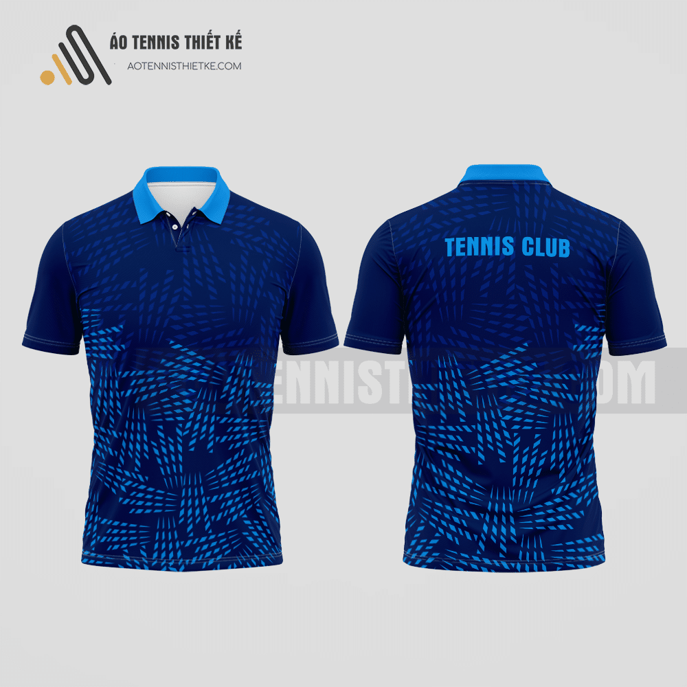 Mẫu áo tennis câu lạc bộ Vũng Tàu màu tím than thiết kế tốt nhất ATNTK943