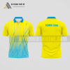 Mẫu áo tennis có cổ câu lạc bộ Mù Cang Chải màu vàng thiết kế tiện lợi ATNTK641
