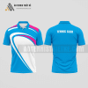 Mẫu áo tennis nam câu lạc bộ Phù Cát màu xanh da trời thiết kế xu hướng ATNTK711