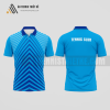 Mẫu áo tennis nam câu lạc bộ Tây Hồ màu xanh da trời tự thiết kế ATNTK816