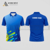 Mẫu áo tennis nam câu lạc bộ Thanh Bình màu xanh biển thiết kế nổi bật ATNTK831