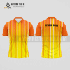 Mẫu áo thi đấu quần vợt câu lạc bộ Minh Hóa màu cam thiết kế phong cách ATNTK835