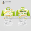 Mẫu áo thi đấu quần vợt câu lạc bộ Thái Hòa màu xanh cốm thiết kế uy tín ATNTK970
