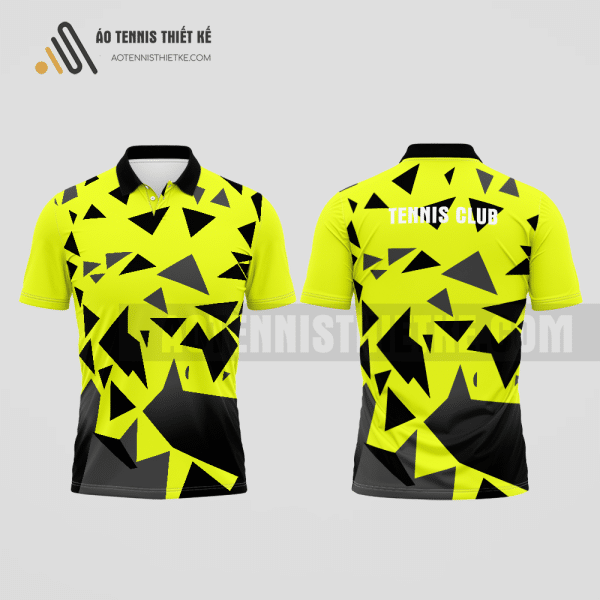 Mẫu áo thi đấu quần vợt câu lạc bộ Vĩnh Châu màu vàng thiết kế tiêu chuẩn ATNTK925
