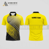 Mẫu áo thun tennis câu lạc bộ Hòa Vang màu vàng thiết kế lạ ATNTK525
