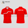Mẫu áo thun tennis câu lạc bộ Ninh Bình màu đỏ thiết kế sang trọng ATNTK692