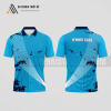 Mẫu áo thun tennis câu lạc bộ Trực Ninh màu xanh da trời thiết kế tiết kiệm ATNTK887