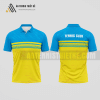 Mẫu áo thun tennis câu lạc bộ Vĩnh Thạnh màu vàng thiết kế cá nhân ATNTK932
