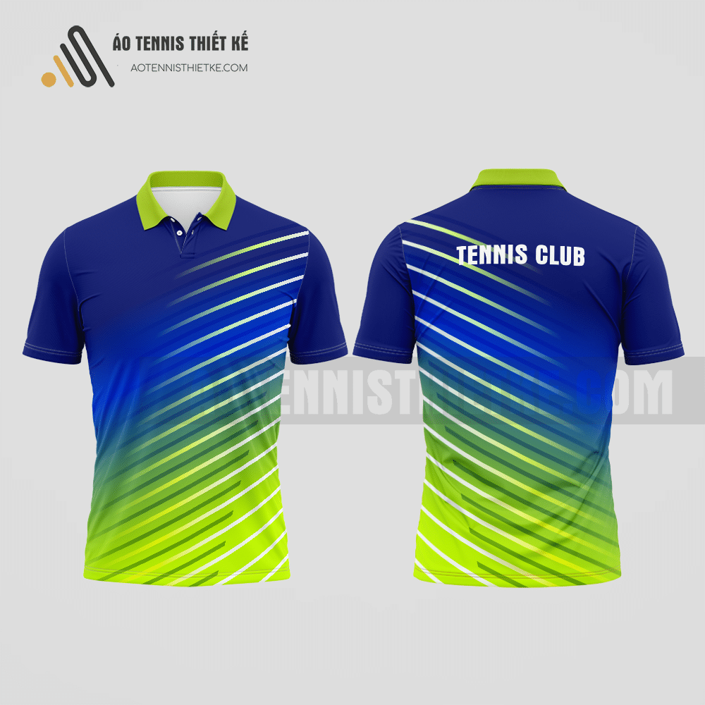 Mẫu đồng phục tennis câu lạc bộ Hương Trà màu xanh cốm thiết kế cá nhân ATNTK552